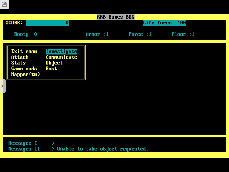 Bones: The Game of the Haunted Mansion